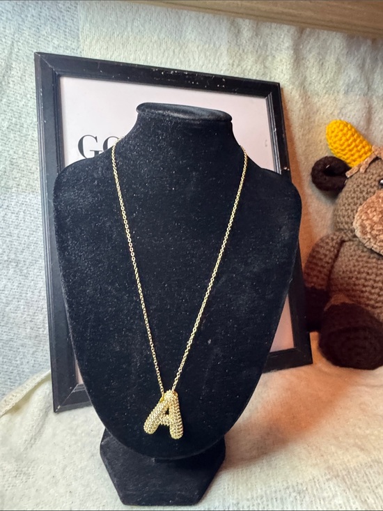 Handcrafted by jersee12 Jewelry - Gold 'A' Initial Pendant Necklace - Women's Jewelry